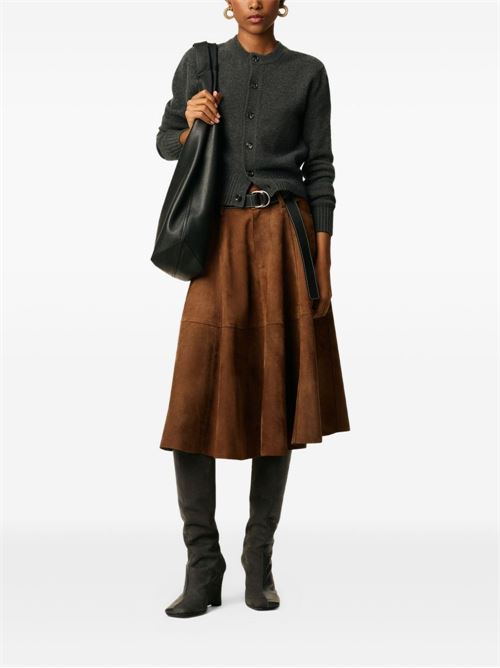 Cardigan con ricamo AMI PARIS | FKC364005020